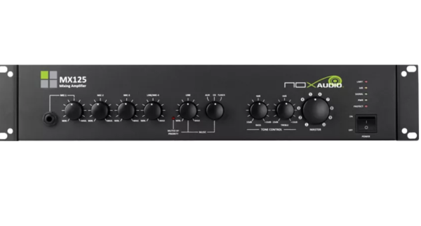 NOX AUDIO Mixing Amplifier MX-125 - MX-250