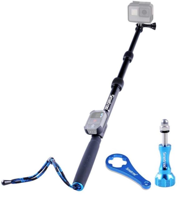 Smatree SmaPole S2 All-aluminum Alloy Telescopic Pole for GoPro Hero