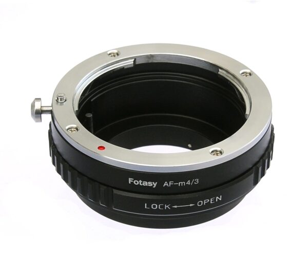 Fotasy AMAF Sony Minolta MA AF Lens to Micro Four Thirds M4-3 MFT System Camera Mount Adapter (Black)