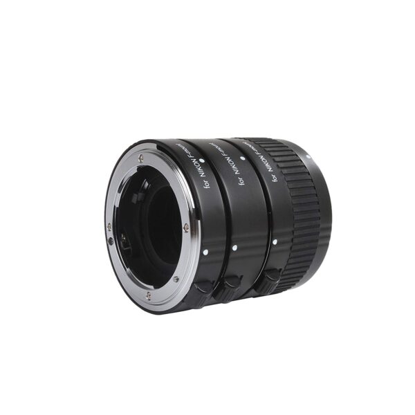 Movo Photo AF Macro Extension Tube Set for Nikon DSLR Camera with 12mm- 20mm & 36mm Tubes