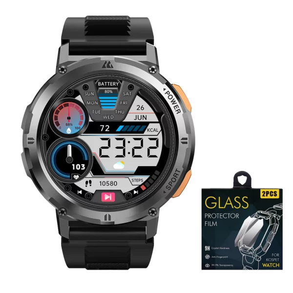 ⁦KOSPET TANK T2 Special Edition Rugged Smartwatch⁩ - الصورة ⁦9⁩