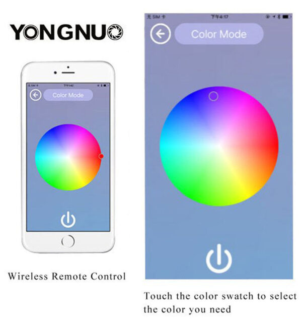 Yongnuo YN600 RGB Pro LED Video photo Ultra Thin light 3200-5500K for Nikon Canon - Image 4