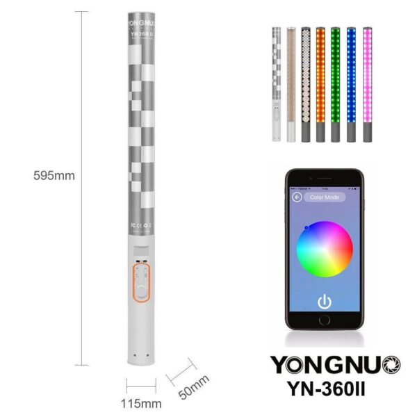 Yongnuo YN360 II LED Light Wand (3200-5500K) - Image 8