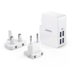 Anker A2042L21 PowerPort 4 Lite EU-UK - White
