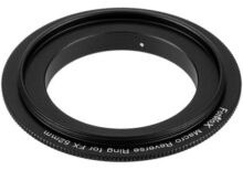 FotodioX Reverse Mount Macro Adapter Ring For Mount Cameras - FUJIFILM X, 52mm