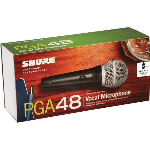 Shure PGA48 Dynamic Vocal Microphone (XLR Cable) - Image 3