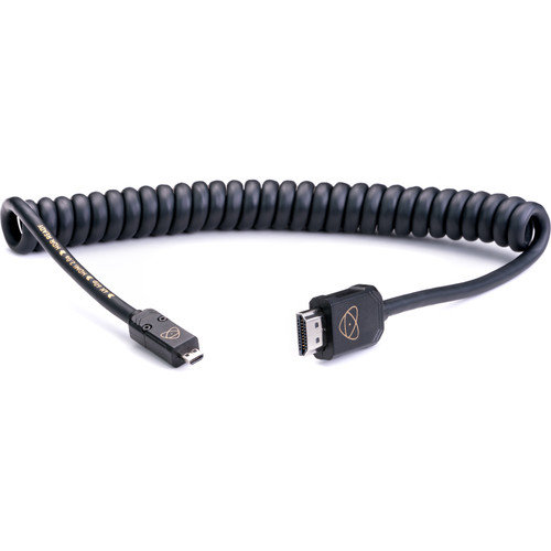 Atomos AtomFLEX Coiled Micro-HDMI to HDMI Cable (16 to 32inch)