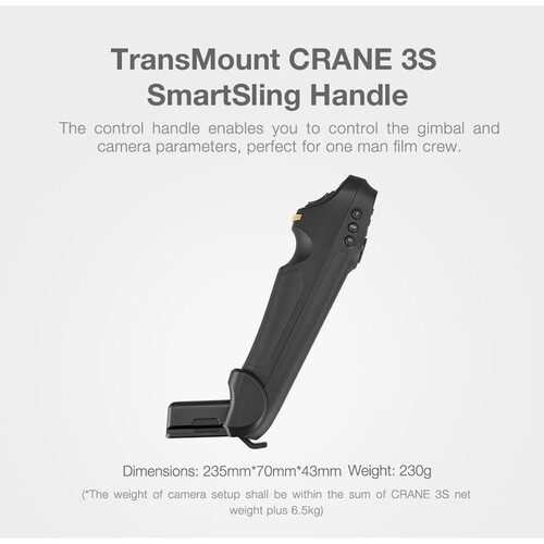 Zhiyun-Tech TransMount SmartSling Handle for CRANE 3S-3S-E - Image 7