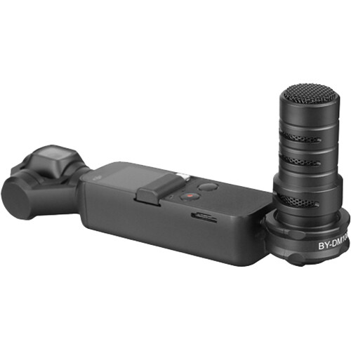 BOYA BY-DM100-OP Camera-Mount Digital Condenser Microphone for Osmo Pocket Gimbal - Image 2