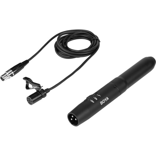 BOYA BY-M11C Professional Cardioid Condenser Lavalier Microphone System - Image 7
