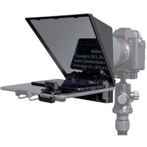 FEELWORLD TP2A Portable 8-inch Teleprompter supports up to 8inch Smartphone-Tablet Prompting Smartphone DSLR