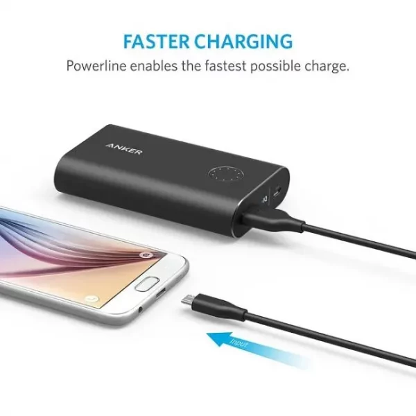 Anker A8132H12 PowerLine Micro USB - Black - Image 2
