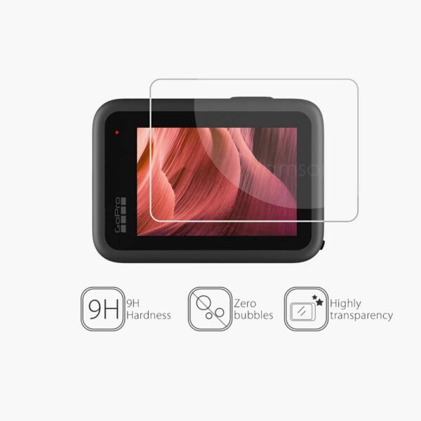 FitStill Silicone Sleeve Case for Hero 10- 9 Black- Battery Side Cover- Lens- Caps- Screen Protectors- Lanyard Accessories Kit - Image 7