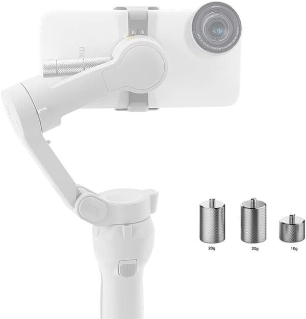 Supfoto OM 4-OSMO Mobile 3 Counterweight Set 20g+10g Balance Counter Weights for DJI OM 4-OSMO Mobile 3 Gimbal Stabilizer to iPhone 11-Pro-Pro Max