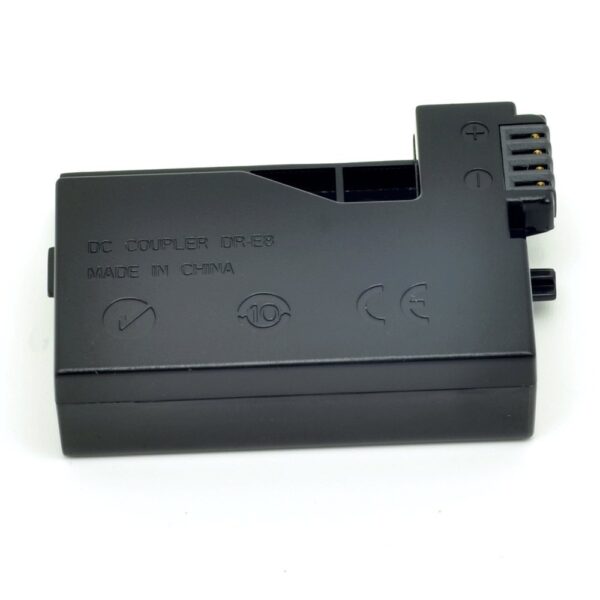 Generic Charger Kit for Canon Cameras - Gonine ACK-E8 AC Power Adapter Plus DR-E8 DC Coupler - Image 8