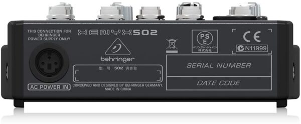 BEHRINGER- 5- 3-Pin XLR- 1-4inch TRS Phone (502) - Image 4
