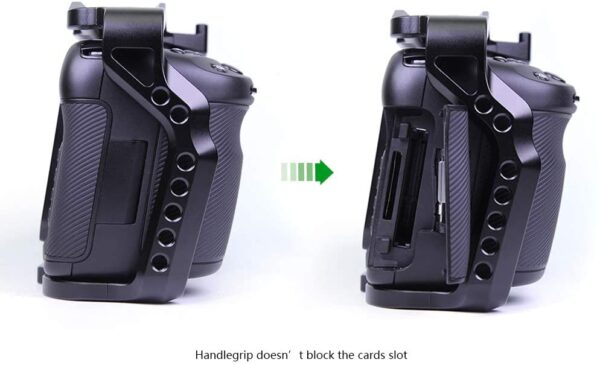 Lanparte BMPCC-4K Blackmagic Design Pocket Cinema Camera 4K Full Camera Cage with Free Samsung SSD Mount - Image 3
