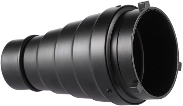 Andoer Metal Conical Snoot with Honeycomb Grid 5pcs Color Filter Kit for Bowens Mount Studio Strobe Monolight Photography Flash - Image 5