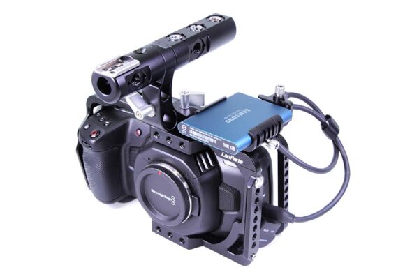 Lanparte BMPCC-4K Blackmagic Design Pocket Cinema Camera 4K Full Camera Cage with Free Samsung SSD Mount