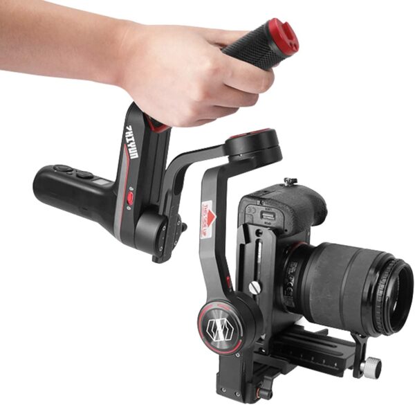 AFFVO L Bracket Vertical Plate Support Holder for Zhiyun Weebill-Weebill S-Crane 2-Crane 3-3S and Video Cameras- Left and Right Switchable - Image 4