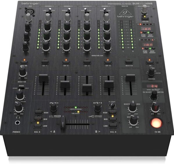 Behringer Pro Mixer DJX900USB Professional 5-Channel DJ Mixer-Black - Image 2