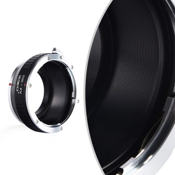 Lens Mount Adapter for Canon EOS EF EF-S Lens to Fujifilm FX Mount X-Series Mirrorless Camera - Image 2