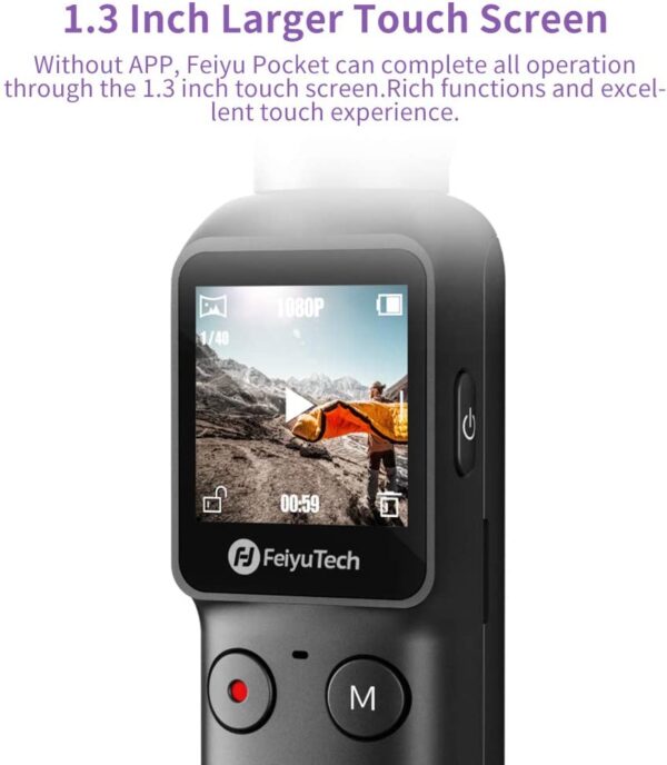 Official Feiyu Pocket Handheld Gimbal Stabilizer - Image 3