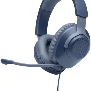 JBL Quantum 100 Wired Over-Ear Gaming Headset - Blue