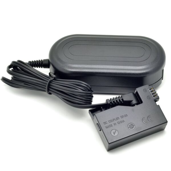 Generic Charger Kit for Canon Cameras - Gonine ACK-E8 AC Power Adapter Plus DR-E8 DC Coupler - Image 3