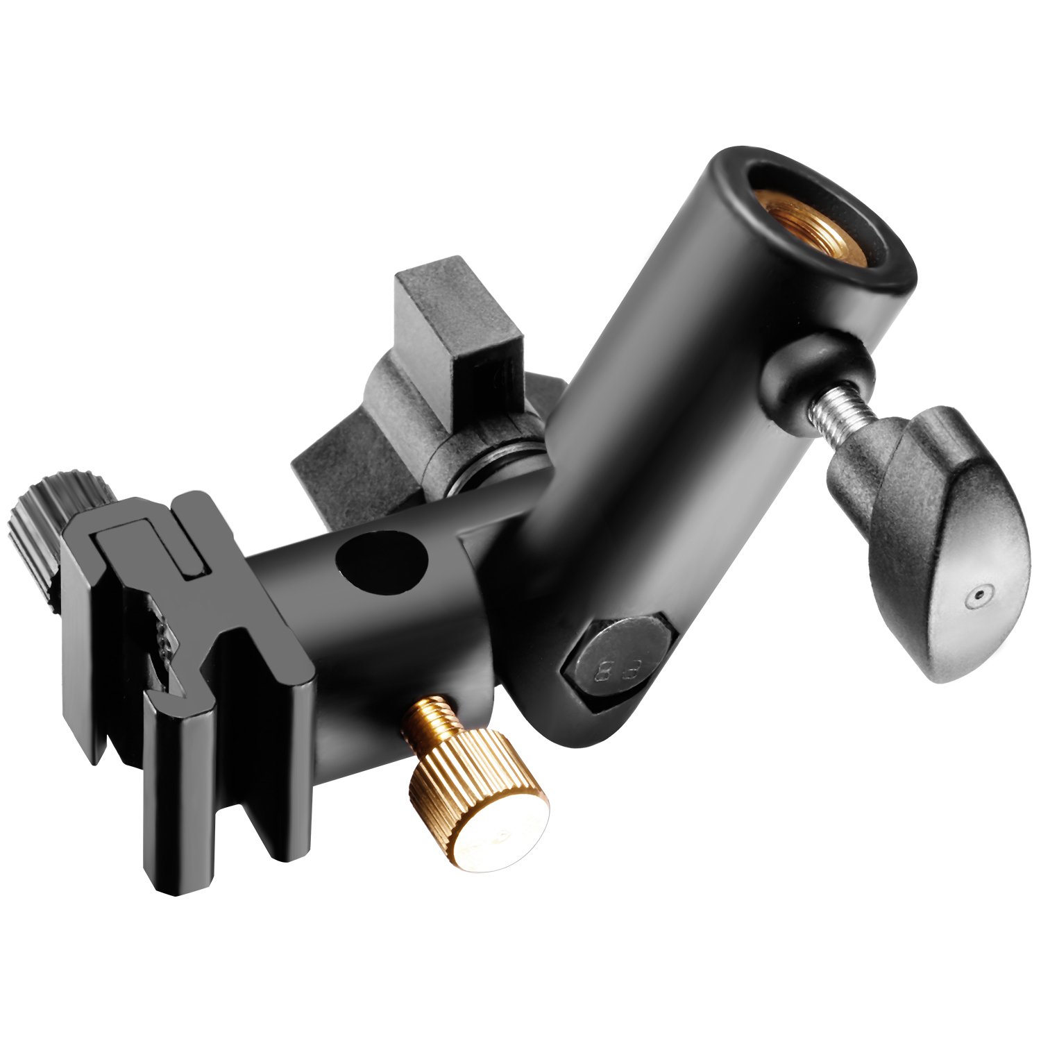 Neewer Flash-Shoe-Umbrella Mount-Holder-Bracket Type E For All hot-shoe flashes except Sony and Minolta Brands - Image 4