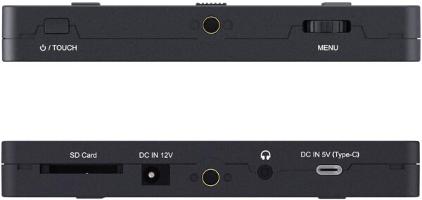 ⁦ANDYCINE A6 Plus 5.5inch Touch IPS 1920X1080 4K HDMI Camera Monitor 3D Lut,Waveform, Camera Video Field Monitor⁩ - الصورة ⁦4⁩