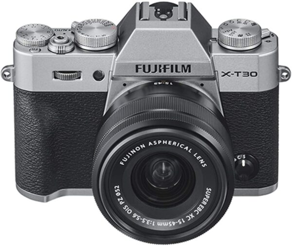 FUJIFILM X-T30 Mirrorless Digital Camera With 15-45mm KIT (Silver) - Image 3