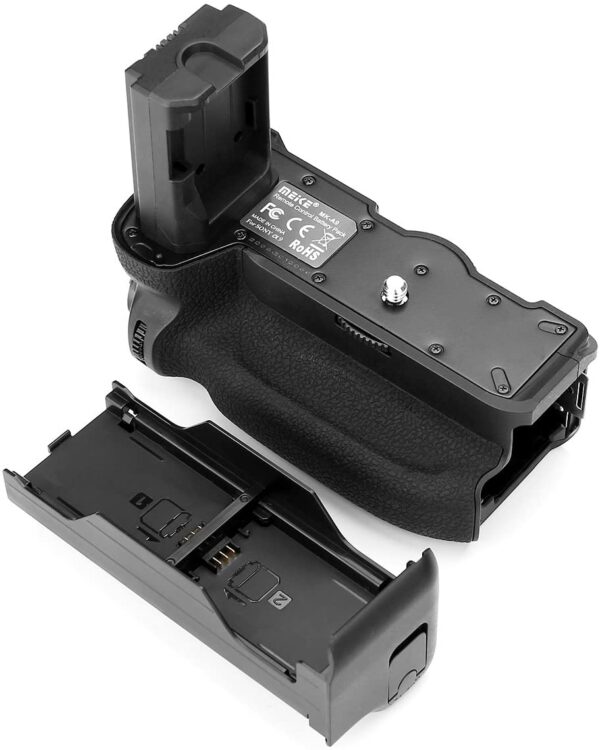 ⁦Meike MK A9 Professional Vertical Battery Grip for Sony A9 A7RIII A7III Camera⁩ - الصورة ⁦2⁩