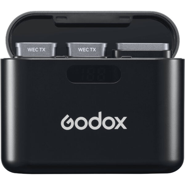 Godox WEC 2-Person Wireless Microphone System for Cameras and Mobile Devices (2.4 GHz) - Image 3