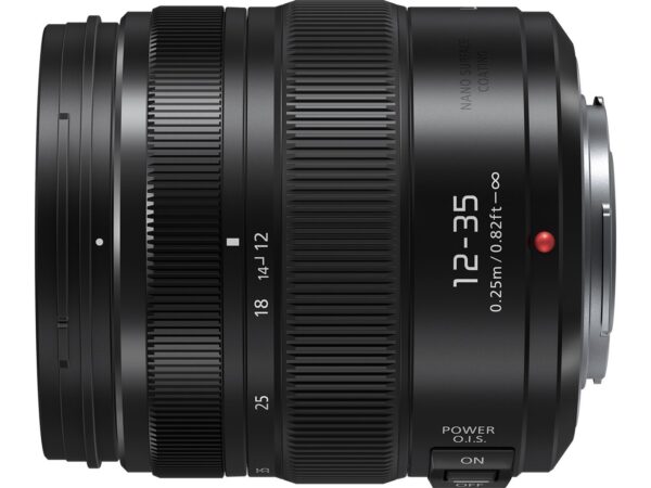⁦PANASONIC LUMIX G X VARIO II PROFESSIONAL LENS- 12-35MM- DUAL I.S. 2.0 WITH POWER OPTICAL I.S.- MIRRORLESS MICRO FOUR THIRDS- H-HSA12035 (2017 Model - USA BLACK)⁩ - الصورة ⁦2⁩