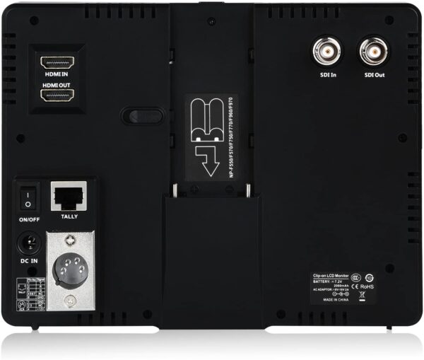 Viltrox DC-70 EX 7” 4K HD HDMI-SDI-AV Input Output Camera Video LCD Monitor Display - Image 3