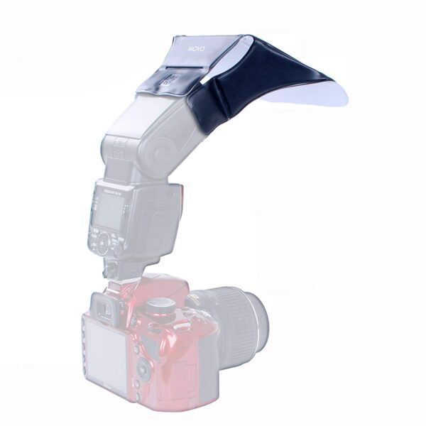 Movo Photo SB11 Universal Light Bouncer- Flash Aimer for External Camera Flashes