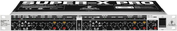 Behringer Super-X Pro CX3400 Professional High-Precision Stereo 2-Way-3-Way-Mono 4-Way Crossover - Image 5