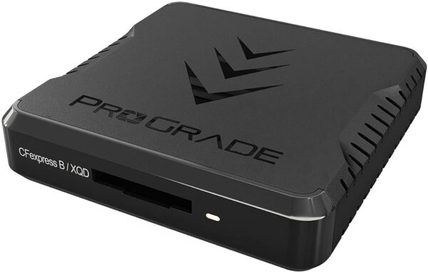 CFexpress Type-B & XQD Single-Slot Memory Card Reader by ProGrade Digital -Thunderbolt 3 Interface
