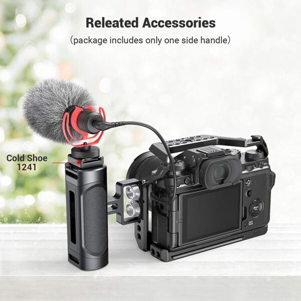⁦SmallRig Mini Side Handle with Dual 1-4inch-20 Screw Mount⁩ - الصورة ⁦7⁩