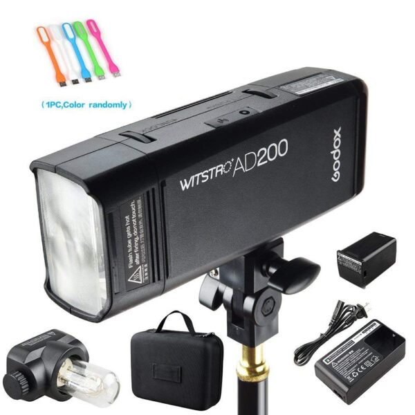 ⁦Godox AD200 TTL Pocket Flash Kit⁩ - الصورة ⁦2⁩