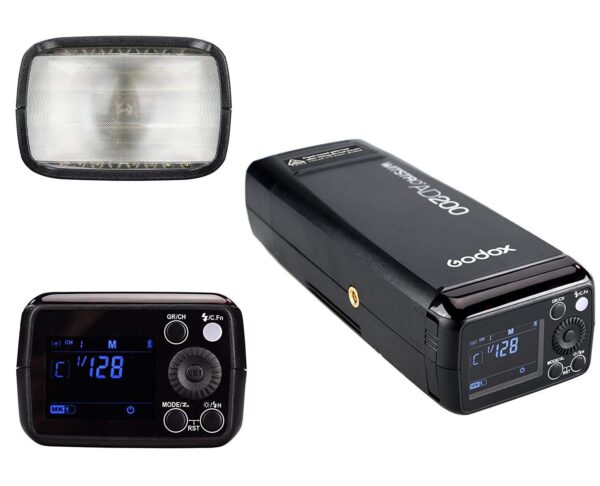⁦Godox AD200 TTL Pocket Flash Kit⁩ - الصورة ⁦3⁩