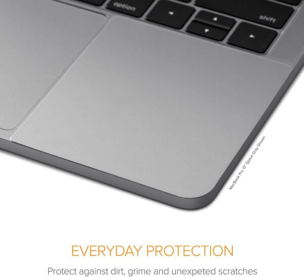 UPPERCASE Premium Palm Rest Protector Skin Cover Set for MacBook Pro 16inch Space Grey (2019 MacBook Pro 16 with Apple Model Number: A2141) - Image 4