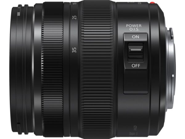 ⁦PANASONIC LUMIX G X VARIO II PROFESSIONAL LENS- 12-35MM- DUAL I.S. 2.0 WITH POWER OPTICAL I.S.- MIRRORLESS MICRO FOUR THIRDS- H-HSA12035 (2017 Model - USA BLACK)⁩ - الصورة ⁦5⁩