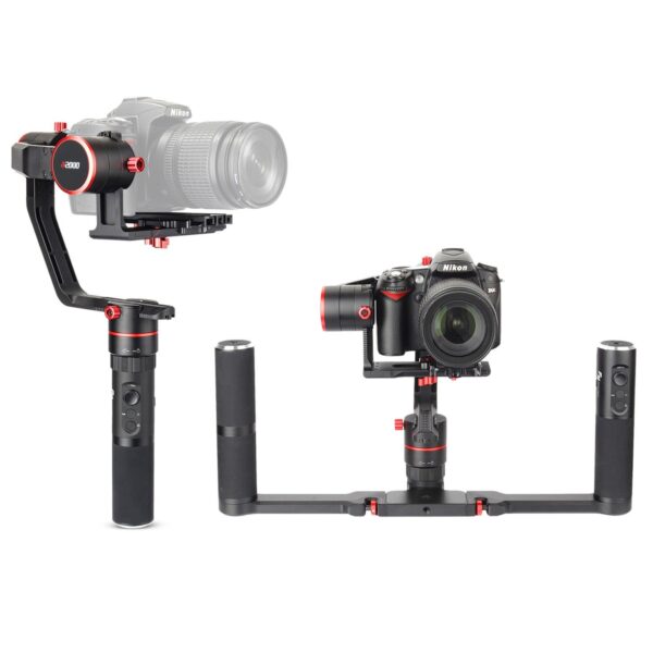Feiyu a2000 Dual Hand Grip Kit 3-Axis Camera Gimbal FeiyuTech DSLR Stabilizer for Canon - Image 2