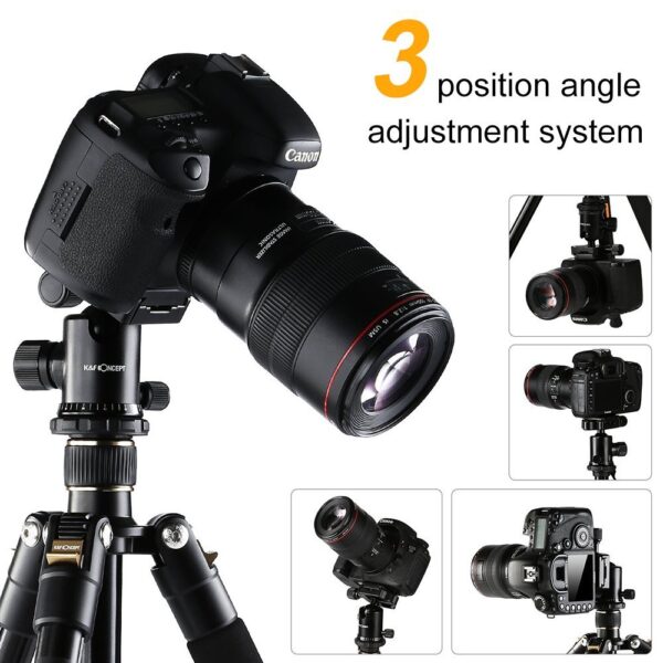 K&F TM2324 Concept 62inch DSLR Tripod - Image 2