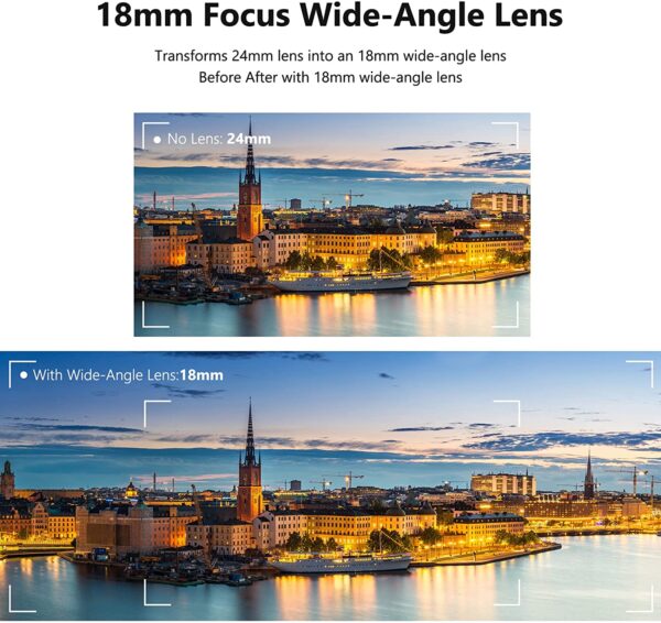 Neewer Wide Angle Lens Compatible with Sony ZV1 Camera - Image 3