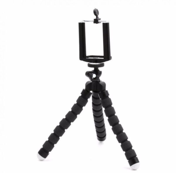 Portable Tripod Stand Phones Mount Mobile Holder Bracket Clip