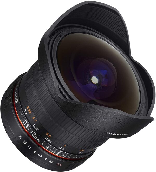 Samyang 12mm F2.8 Ultra Wide Fisheye Lens for Nikon DSLR Cameras - Full Frame Compatible - Image 5