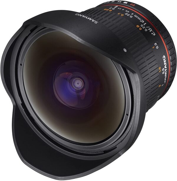 Samyang 12mm F2.8 Ultra Wide Fisheye Lens for Nikon DSLR Cameras - Full Frame Compatible - Image 2